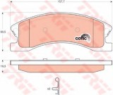 Set placute frana,frana disc JEEP GRAND CHEROKEE II (WJ, WG) (1998 - 2005) TRW GDB4133