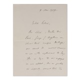 Take Ionescu, scrisoare olografă, 9 noiembrie 1907