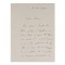 Take Ionescu, scrisoare olografă, 9 noiembrie 1907