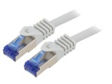 Patch Cord S/FTP Cat6a LSZH Gri 3m, Logilink