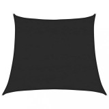 Cumpara ieftin Panza parasolar, negru, 4/5x4 m, HDPE, 160 g/m&sup2;, trapez