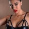Wetlook Bra With Straps - L