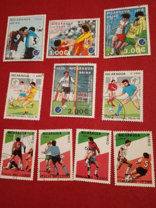 FOTBAL - SERII ȘTAMPILATE