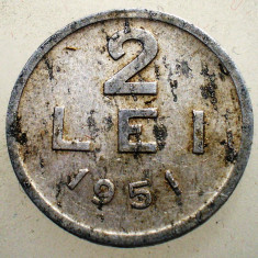 1.730 ROMANIA RPR 2 LEI 1951