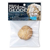 Mini experiment - sparge o geoda (cristal)