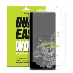 Folie protectie TPU Case friendly Ringke Dual Easy Samsung Galaxy S20 Ultra 2Pack foto