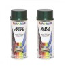 Pachet 2 x Vopsea Spray Auto Dacia Verde Dragon Metalizata Dupli Color 350 ml, DUPLI-COLOR