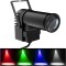 Proiector LED RGB pentru globul cu oglinzi de sticla disco prin control DMX