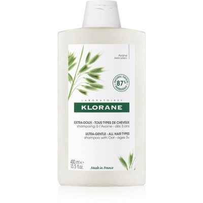 Klorane Avoine sampon delicat pentru toate tipurile de păr 400 ml foto