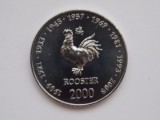 Moneda Somalia 10 Shillings 2000, Cocos, Colectie Numismatica, Moneda Straine