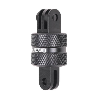 Adaptor rotativ Surewo 360 grade, montare GoPro Hero 13,12,11,10,9,8,7 la trepied foto