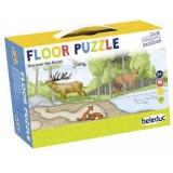 Puzzle de podea descopera padurea, Beleduc