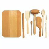 Set de bucatarie din lemn, 7 piese Handy KitchenServ