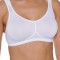 Sutien, bustiera sport pentru femei DORINA Flex, alb, Marimea 95C - OUTLET
