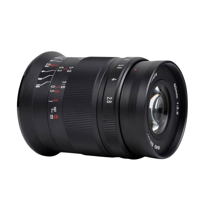 Obiectiv Manual 7Artisans 60mm F2.8 APS-C Macro Mark II