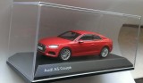 Macheta Audi A5 Coupe MK2 2016 rosu - Spark 1/43, 1:43