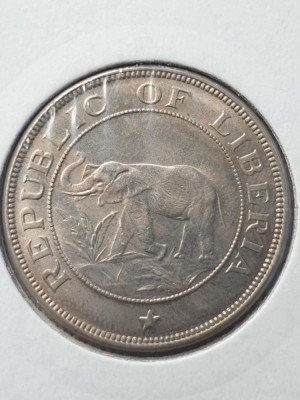 F1 LIBERIA 2 cents 1941 UNC foto