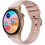 Smartwatch XO Design J6, Roz Auriu