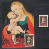 Austria 1989 - A 25-a aniversare a Episcopiei Innsbruck, Timbru + Carte maxima