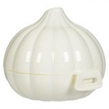 Cutie Depozitare Usturoi, Model Artizanal, Plastic, Culoare Alb, Oem
