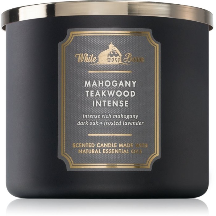 Bath &amp; Body Works Mahogany Teakwood Intense lum&acirc;nare parfumată 411 g