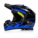 Cumpara ieftin Casca Copii Moto/Enduro FIXATO, Interior Confortabil, Ventilatie Multipla, pentru Moto, Cross, Enduro, ATV, Dirt Bike, Albastru, M 51-52cm