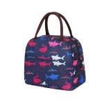 Geanta pentru pranz Hillylolly, tesatura oxford/folie, multicolor, 22,5 x 19 x 12 cm