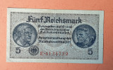 5 Marci anii 1930 - Bancnota veche Germania nazista - funf Reichsmark