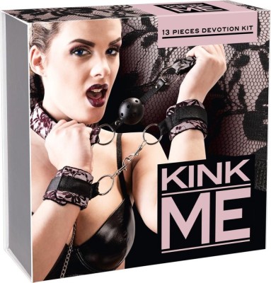 Set Jucarii Erotice Bondage DeLuxe Kink Me, 13 piese foto