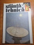 Stiinta si tehnica ianuarie 1990-prima aparitie dupa revolutie