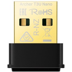 Adaptor Wireless Archer T3U Nano AC1300, 2.4 GHz | 5 GHz, USB 2.0, 1300 Mbps, antena interna