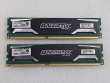 Kit memorie RAM 8GB (2x4GB) DDR3 Crucial Ballistix Sport 1600MHz CL9 1.5V