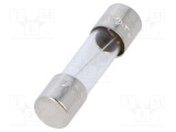 Siguranţă &icirc;nt&acirc;rziere 1A 250VAC cilindrică sticlă EATON/BUSSMANN