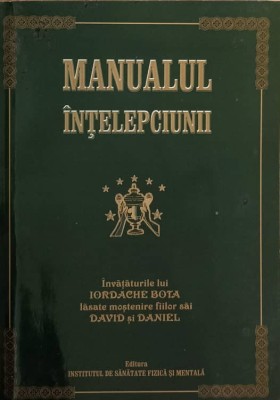 MANUALUL INTELEPCIUNII-IORDACHE BOTA-263612 foto