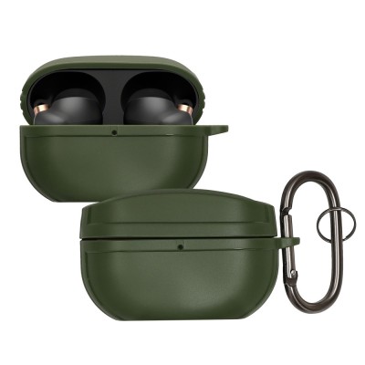 Husa Casti Kwmobile pentru Sony WF-1000XM5, Verde, Silicon, KWM0000253W002C foto