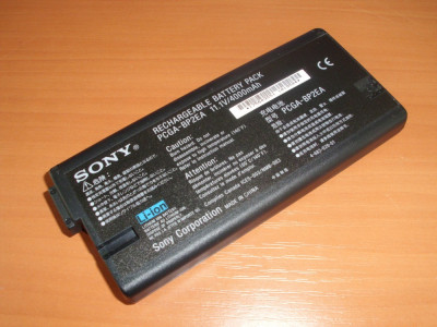 Acumulator laptop second hand original SONY PCGA-BP2EA VGN-A Series VGN E Series foto