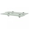 vidaXL Rafturi suspendate, 2 buc,. 40 x 10 cm, sticlă, 8 mm 3051511