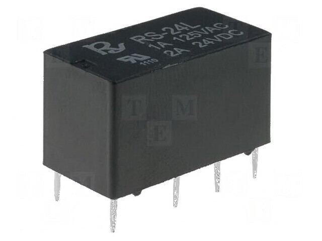 Releu electromagnetic DPDT 48VDC, 2A