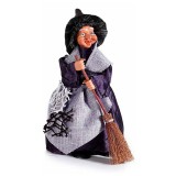 Cumpara ieftin Figurina Halloween Vrajitoare Befana cu recipient pentru dulciuri III cm9,5x11x18H