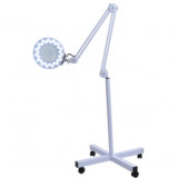 Lampa cosmetica mobila, cu lupa, roti si neon led, 5 dioptrii, putere 15 W R