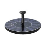 Fantana Decorativ de Exterior, eMazing, Solara, Inteligent, Circular, 3 Tipuri de Stropire, Negru, 16 x 6 cm