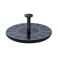 Fantana Decorativ de Exterior, eMazing, Solara, Inteligent, Circular, 3 Tipuri de Stropire, Negru, 16 x 6 cm foto