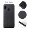 Husa pentru Huawei P Smart Z, GloMax Perfect Fit cu insertii de carbon negru