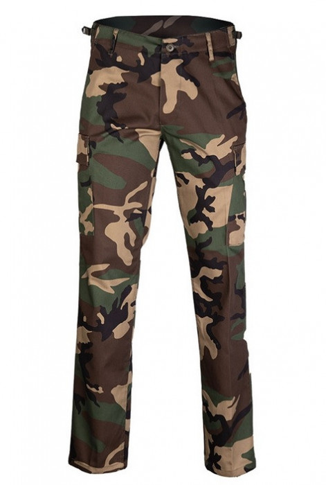 Pantaloni Mil-Tec BDU Straight Cut Woodland M