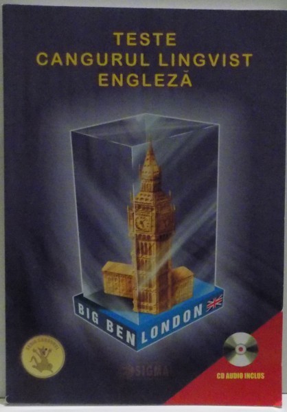 TESTE CANGURUL LINGVIST ENGLEZA , 2017 , LIPSA CD