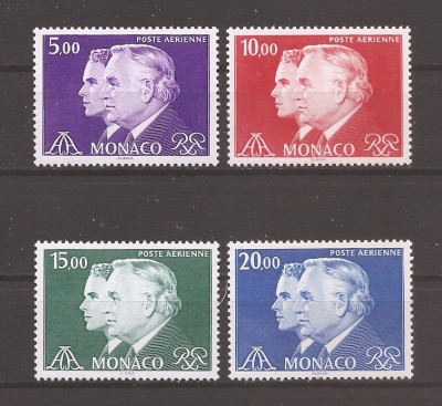 Monaco 1982 - Rainier III și Prințul Albert, MNH foto