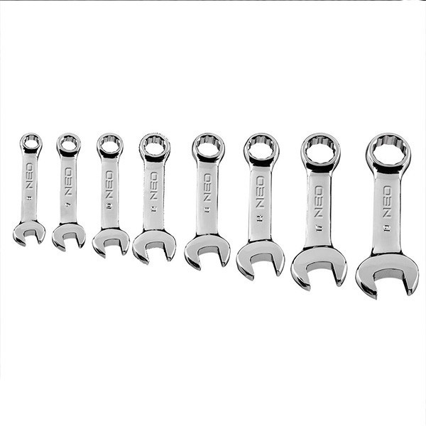 Set chei combinate scurte 8-19 mm Neo Tools 09-791 HardWork ToolsRange