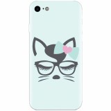 Husa silicon pentru Apple Iphone 6 Plus, Angel Cat