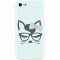 Husa silicon pentru Apple Iphone 5c, Angel Cat