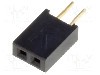 Conector 2 pini, seria {{Serie conector}}, pas pini 1.27mm, CONNFLY - DS1065-03-2*1S8BV